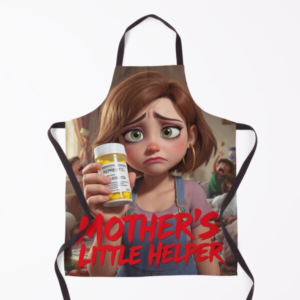 Item preview, Mother's Little Helper Print designed and sold by Lichentroupe63.