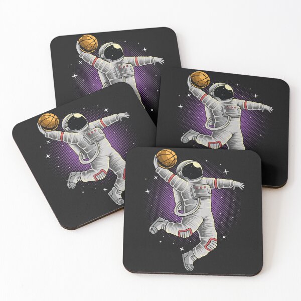 Item preview, Astronaut Basketball Slam Dunk Outer Space designed and sold by GrumpySableye.