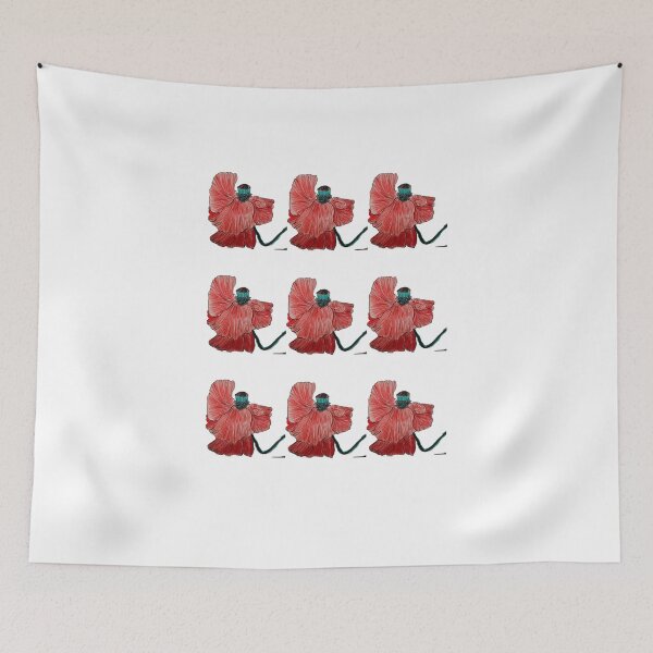 Item preview, Poppy red designed and sold by sonamkumari333.