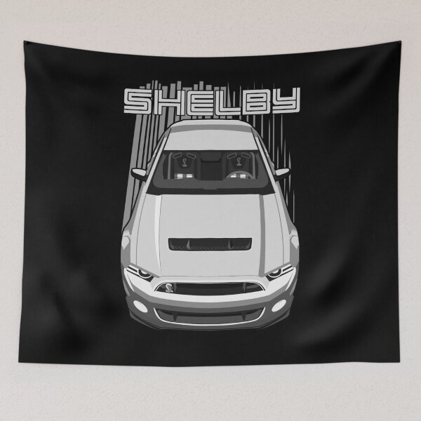 Item preview, Shelby GT500 S197 - White/Silver designed and sold by V8social.