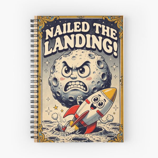 Item preview, Nailed the landing moon designed and sold by CharmingFlowers.