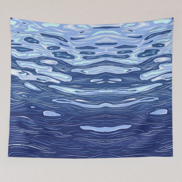 Item preview, Melodic Waters | Ocean Art designed and sold by FakeFishbone.