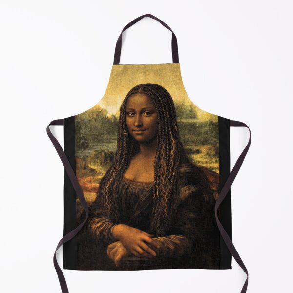 Item preview, Black History Month Mona Lisa Braids Art designed and sold by JerdbordinShop.