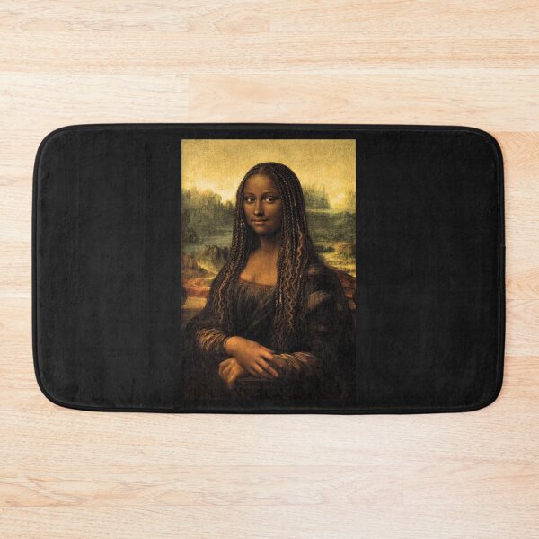 Item preview, Black History Month Mona Lisa Braids Art designed and sold by JerdbordinShop.