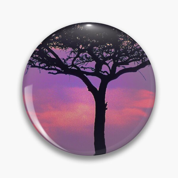 Item preview, African Acacia Tree Under Magical Sunset Art Photo designed and sold by DEC02.
