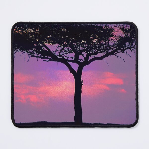 Item preview, African Acacia Tree Under Magical Sunset Art Photo designed and sold by DEC02.