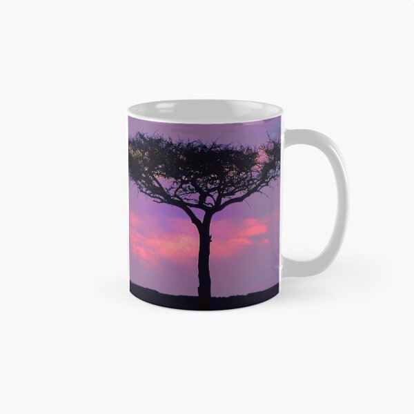 Item preview, African Acacia Tree Under Magical Sunset Art Photo designed and sold by DEC02.