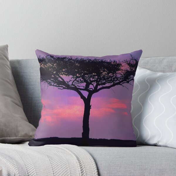 Item preview, African Acacia Tree Under Magical Sunset Art Photo designed and sold by DEC02.