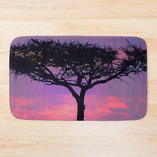 Item preview, African Acacia Tree Under Magical Sunset Art Photo designed and sold by DEC02.