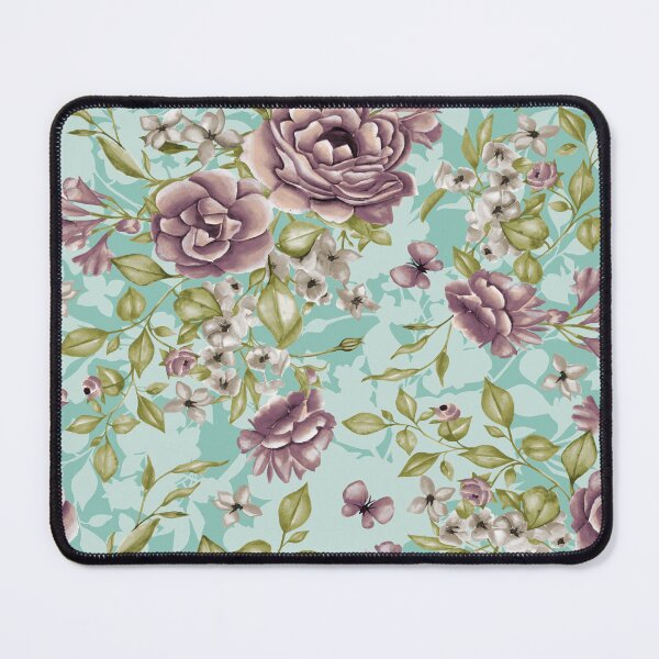 Item preview, Vintage Purple Roses Floral Pattern designed and sold by cirgitstudio.