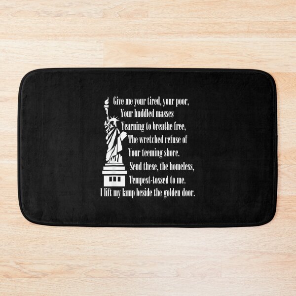 Item preview, Statue Liberty Give Me Your Tired Immigrant Support designed and sold by JosephCTesterma.