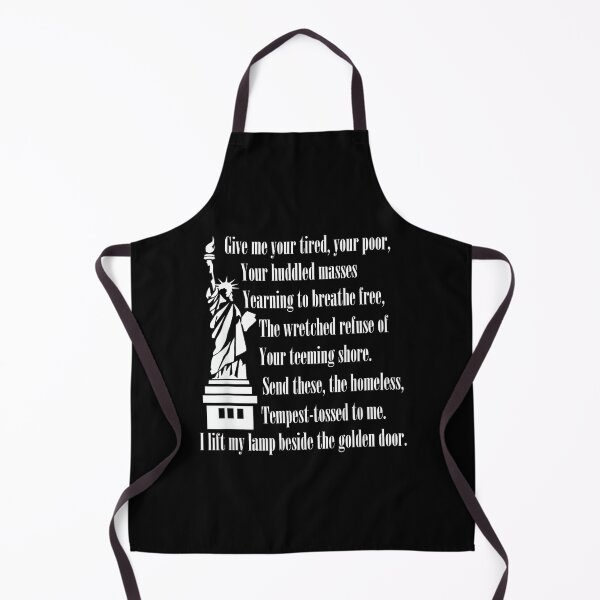 Item preview, Statue Liberty Give Me Your Tired Immigrant Support designed and sold by JosephCTesterma.
