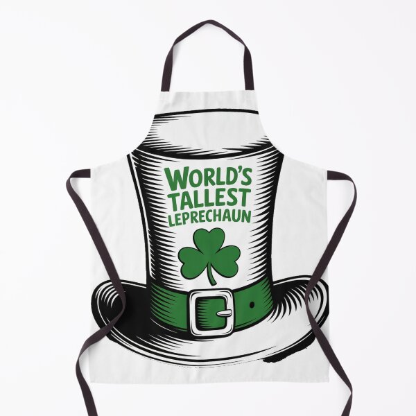 Item preview, Tall Linocut Leprechaun Hat with Shamrock designed and sold by Bloomkept.