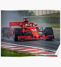 Sebastian Vettel Poster