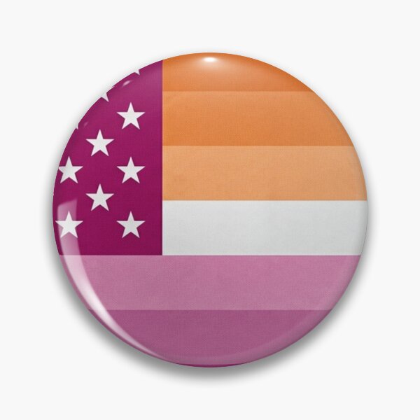 Item preview, Lesbian American Flag designed and sold by The King's general goods.