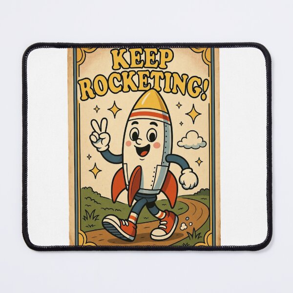 Item preview, Keep Rocketing designed and sold by CharmingFlowers.