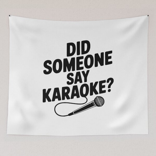 Item preview, Did Someone Say Karaoke? designed and sold by Frank Ring.