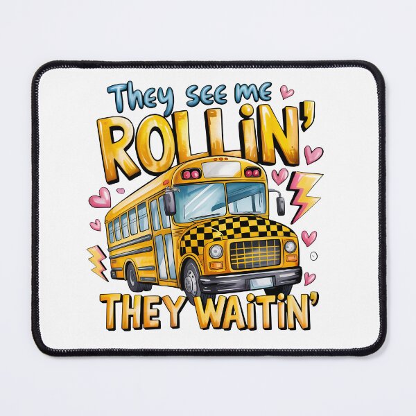 Item preview, School Bus Driver | They See Me Rollin They Waitin  designed and sold by chicdeboutique.