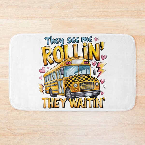 Item preview, School Bus Driver | They See Me Rollin They Waitin  designed and sold by chicdeboutique.