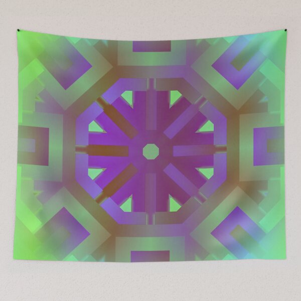 Item preview, Vibrant Geometric Gradient Design designed and sold by IntelliMindDesigns.