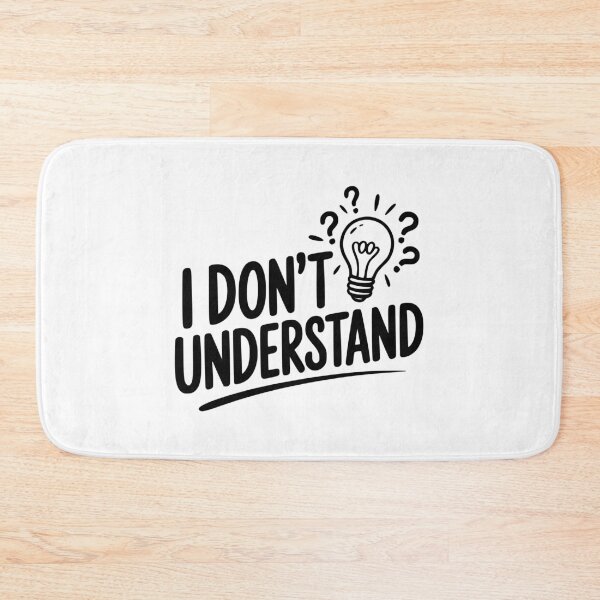 Item preview, I Don't Understand designed and sold by Frank Ring.