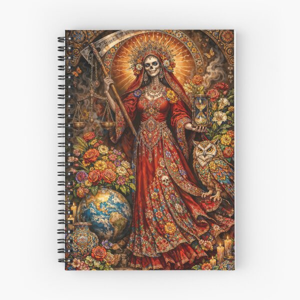 Item preview, The red aspect of Santa Muerte, Love and Protection designed and sold by AliceWhiteDF.