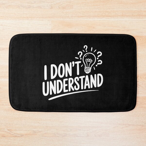 Item preview, I Don't Understand designed and sold by Frank Ring.