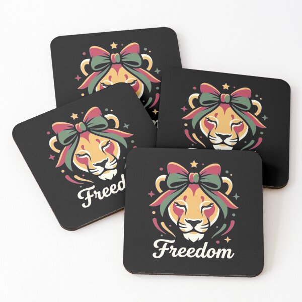 Item preview, Juneteenth Lion Queen Freedom Coquette Bow Girls Women Pride  designed and sold by clothesy7.