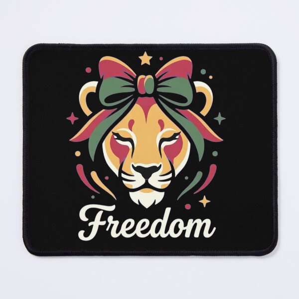 Item preview, Juneteenth Lion Queen Freedom Coquette Bow Girls Women Pride  designed and sold by clothesy7.