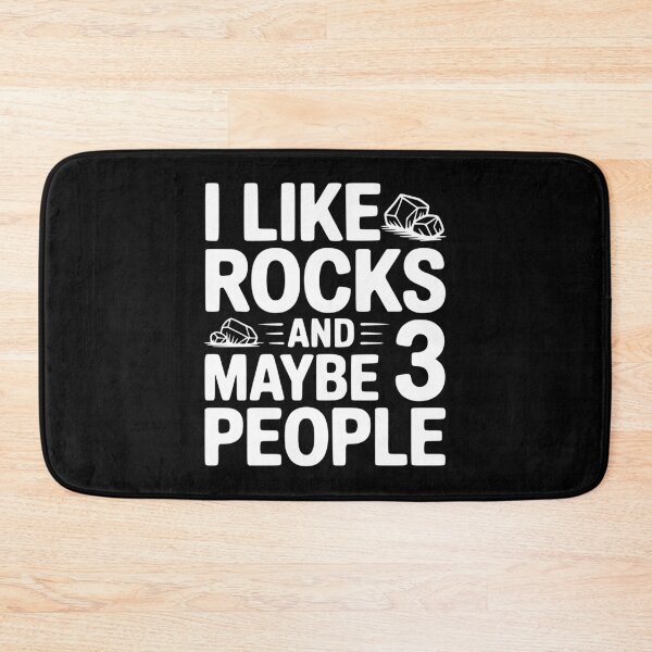 Item preview, I Like Rocks and Maybe 3 People designed and sold by Frank Ring.