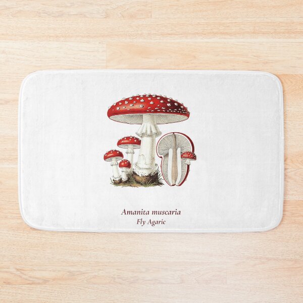 Item preview, Amanita Muscaria Botanical T-Shirt | Fly Agaric Vintage Illustration | Cottagecore Mushroom Gift designed and sold by Panom Suavichien.