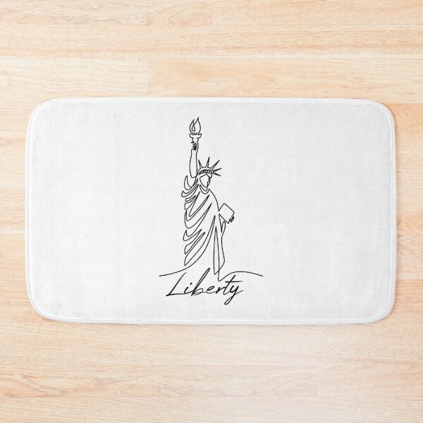 Item preview, Statue of Liberty Hand Drawn One Line New Art Drawing York designed and sold by JosephCTesterma.