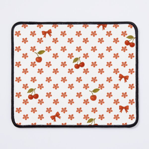 Item preview, Vintage Cherry Pattern Aesthetic | Retro Cute Red Cherries Design | Cottagecore Fruit Illustration designed and sold by TintiaCriativa.