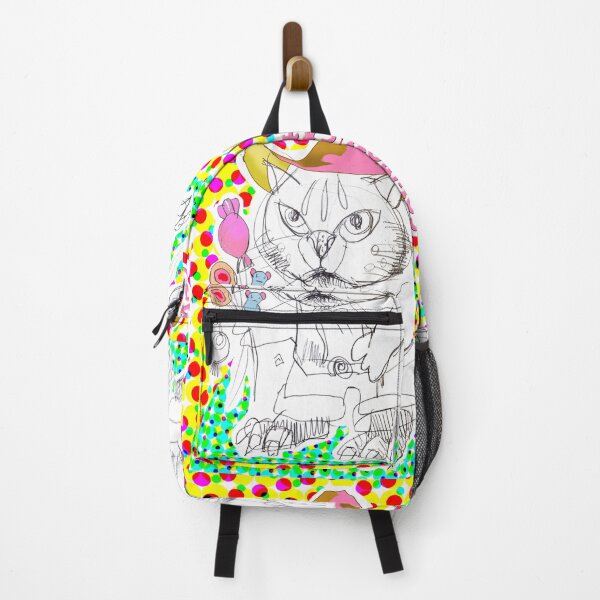 Item preview, Cowboy Cat with Sweets (Drawing by ACCI) designed and sold by VanyssaGraphics.