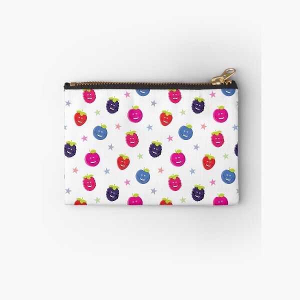 Item preview,  Berry Nice Funny Mixed Fruit Pattern – Cute Berry Characters Repeat Design Gift designed and sold by Fabulosa Designs.