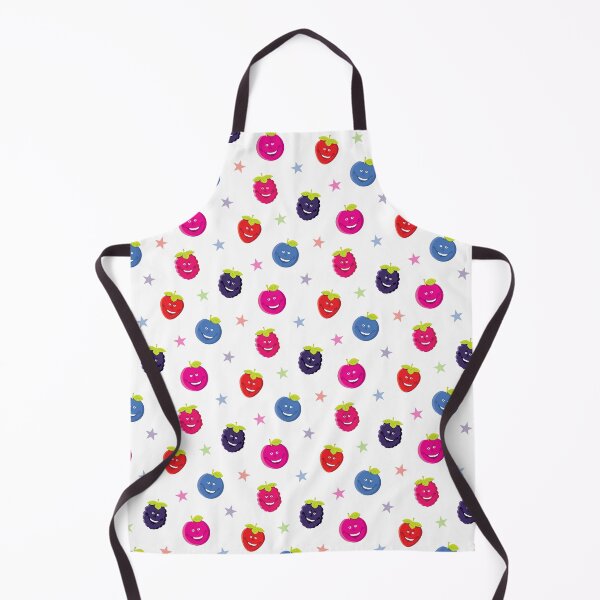 Item preview,  Berry Nice Funny Mixed Fruit Pattern – Cute Berry Characters Repeat Design Gift designed and sold by Fabulosa Designs.