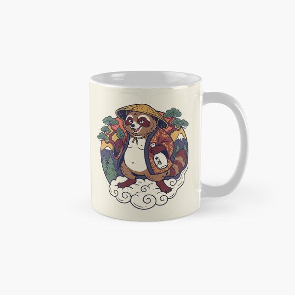 Item preview, Tanuki Trickster Japanese Folklore Kawaii Art designed and sold by Odd World.
