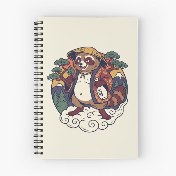 Item preview, Tanuki Trickster Japanese Folklore Kawaii Art designed and sold by Odd World.