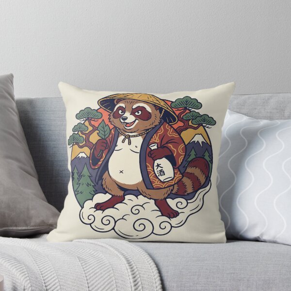 Item preview, Tanuki Trickster Japanese Folklore Kawaii Art designed and sold by Odd World.