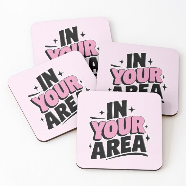 Item preview, In Your Area Bold Kpop Statement Typography designed and sold by Meivelle.