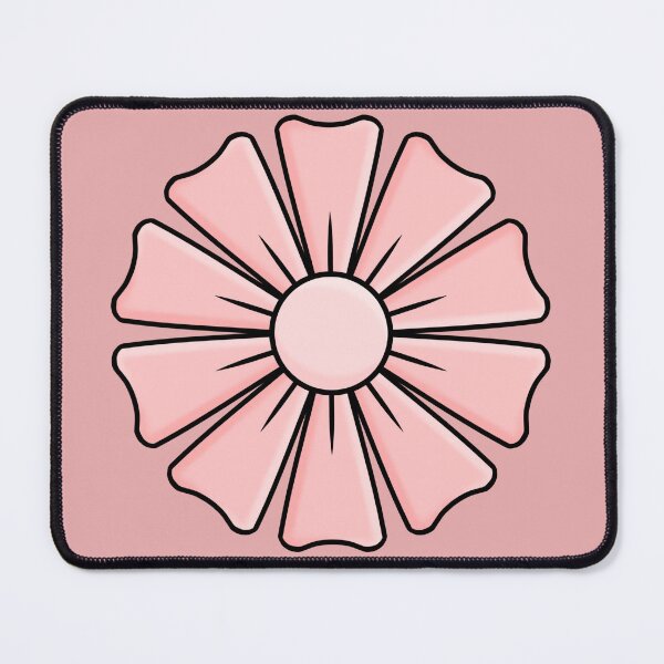 Item preview, Minimalist Pink Flower Blossom Modern Botanical Art designed and sold by SolutionsArt.