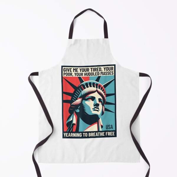 Item preview, Statue of Liberty Immigration Tee – Yearning to Breathe Free designed and sold by JosephCTesterma.