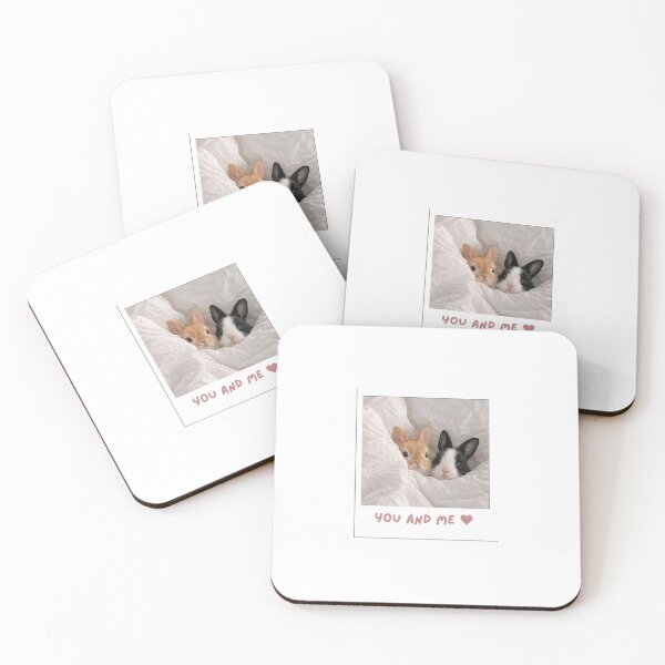 Item preview, cute bunnies polaroid  designed and sold by OceanEvy.