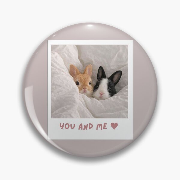 Item preview, cute bunnies polaroid  designed and sold by OceanEvy.