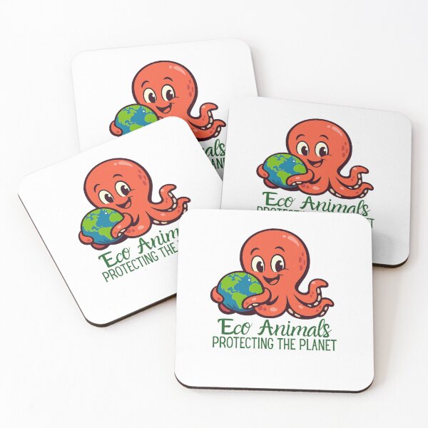 Item preview, Eco Animals Protecting the Planet designed and sold by LuveraxArt.