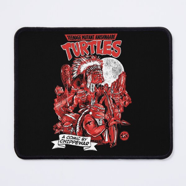 Item preview, Anishinaabe Turtles Retro Graphic designed and sold by PELearnPlay.