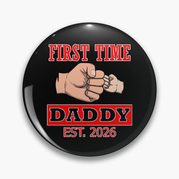 Item preview, First Time Daddy EST 2026 Design designed and sold by Jaudaux Designs.