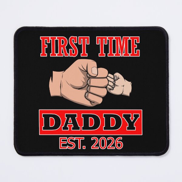 Item preview, First Time Daddy EST 2026 Design designed and sold by Jaudaux Designs.