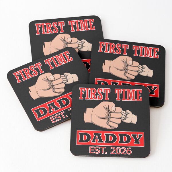 Item preview, First Time Daddy EST 2026 Design designed and sold by Jaudaux Designs.