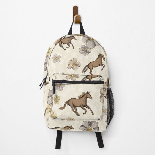 Item preview, Vintage Running Horses and Floral Cowgirl Pattern designed and sold by cirgitstudio.